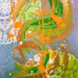 РОЖДЕСТВЕНСКИЕ СПЕЦИИ 1 Aquarellpapier Acrylfarbe Abstrakter Expressionismus фантазийная композиция Russland 2021 - Foto 1