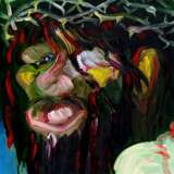Христос в терновом венце Canvas Oil paint German Expressionism Portrait Russia 2016 - photo 1