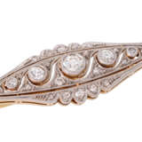 Art Deco stick brooch with diamonds - фото 3