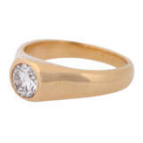 Solitaire ring with diamond of approx. 1 ct, - photo 4