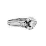 Ring with diamonds total ca. 0,90 ct, - photo 1