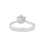 Ring mit Brillant Solitaire ca. 0.80 ct, - photo 3