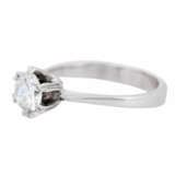 Ring mit Brillant Solitaire ca. 0.80 ct, - photo 4