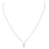 WEMPE necklace and cross pendant with diamonds - photo 1