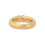 Spannring mit Brillant Solitaire approx. 0.70 ct, - photo 3