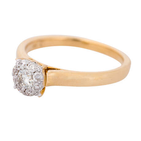 Ring with diamonds, total ca. 0,25 ct, - photo 3