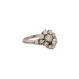 Ring with diamonds of total approx. 1,57 ct (engraved), - Foto 1