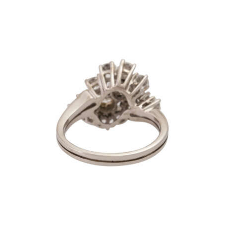 Ring with diamonds of total approx. 1,57 ct (engraved), - Foto 4