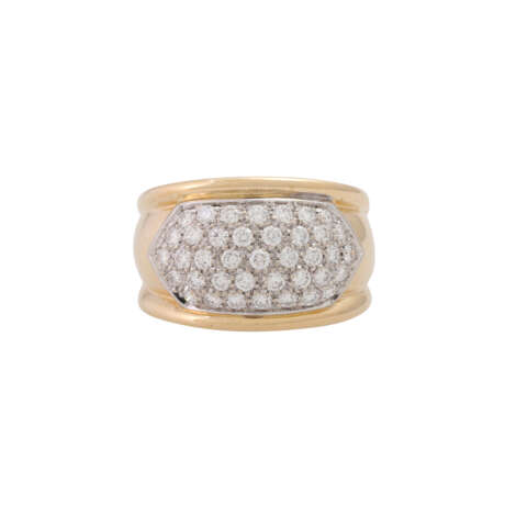 Ring with diamonds total ca. 0,8 ct, - Foto 2