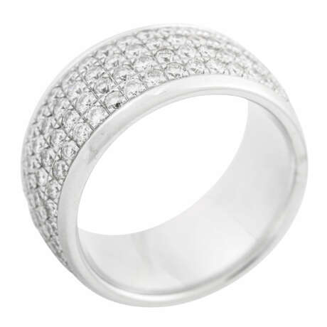 Ring with diamonds total ca. 3,1 ct, - Foto 5