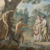 CLASSIC SCHOOL OF THE LATE XVIII CENTURY "Rare representation the finding of Moses as an adult man". - photo 3