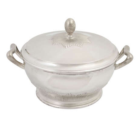 GERMANY "Lidded tureen" 800 silver, 20th c. - photo 1