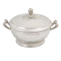 GERMANY "Lidded tureen" 800 silver, 20th c.