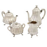WEINRANCK & SCHMIDT "Art Deco coffee and tea service", 800. Silver, 20th c. - фото 1