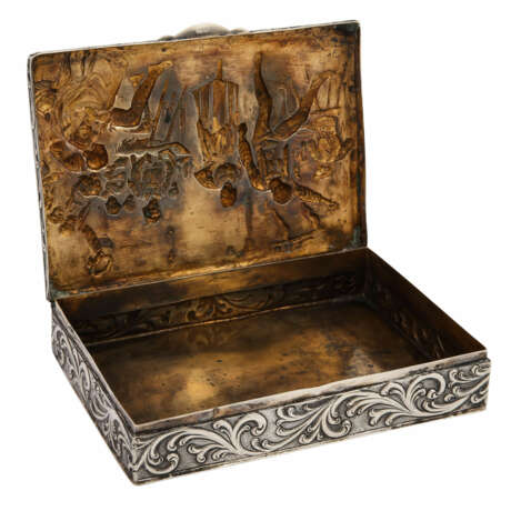 GERMANY "Casket" 800 silver, end 19th c. - photo 3