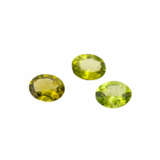 Set of 6 peridots together ca. 13,7 ct, - фото 3