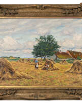 Getreidegarben im Sommer