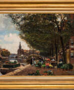 Генрих Херманс. Blumenmarkt in Amsterdam