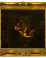 Abendgebet im Kerzenschein