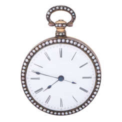 BOVET museum open pocket watch. France, 2nd half of the 19th century.