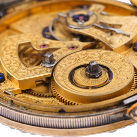 BOVET museum open pocket watch. France, 2nd half of the 19th century. - Foto 5