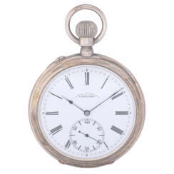 DUF A. Lange & Söhne large heavy open pocket watch "Jürgens".