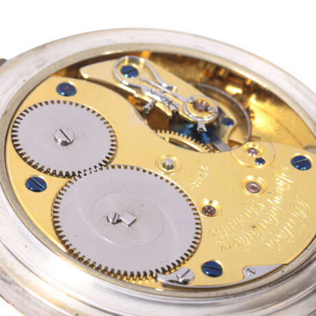 DUF A. Lange & Söhne large heavy open pocket watch "Jürgens". - фото 8