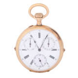Antique open pocket watch with calendar. High quality movement. - photo 1