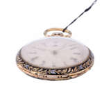 AUBERT & CAPT Genéve very rare fully enameled open pocket watch with quarter repeater. Switzerland, ca. 1830. - фото 9