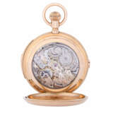 E. MATHEY very rare and high quality Savonette pocket watch with minute repeater and depressor chronograph. - фото 5