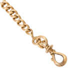 High quality pocket watch chain with gold coin "20 Mark Preussen". - photo 4