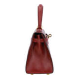 HERMÈS VINTAGE handbag "KELLY BAG 19". - фото 3