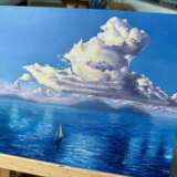 Картина на холсте «Небеса» Canvas Oil Realism пейзж Москва 2022 - photo 3