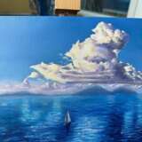 Картина на холсте «Небеса» Холст Масло Реализм пейзж Москва 2022 г. - фото 1