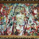 Анорхон Оргалит Масло на оргалите Абстрактный портрет жанровая живопись и портрет Узбекистан 2020 г. - фото 1