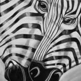 Black and White Acryl auf Leinwand Zeitgenössische Kunst Animalistisches Vereinigtes Königreich 2022 - Foto 1