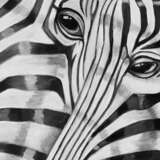 Black and White Acryl auf Leinwand Zeitgenössische Kunst Animalistisches Vereinigtes Königreich 2022 - Foto 2