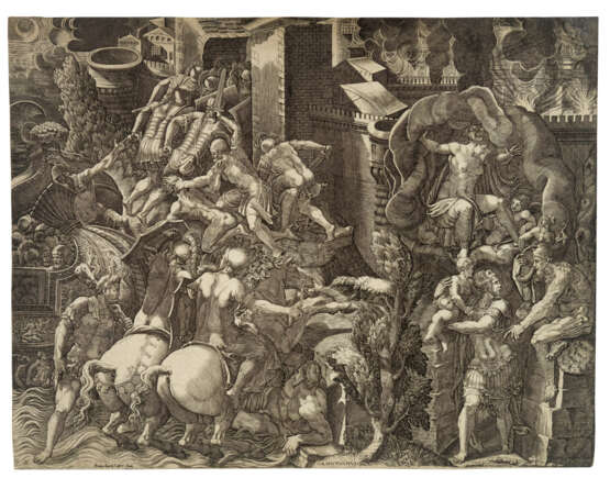 GIORGIO GHISI (1520-1582) AFTER GIOVANNI BATTISTA SCULTORI (1503-1575) - фото 1