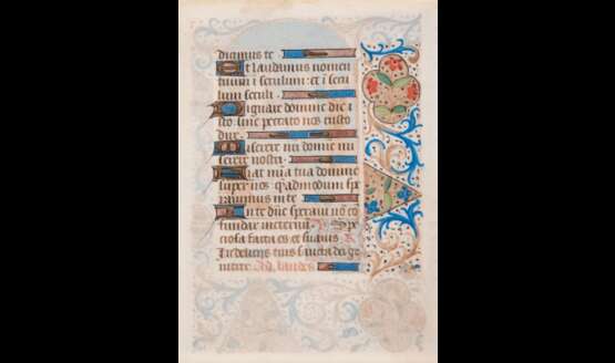 Livre d’heures Manuscrit. Parchemin (XVe siècle). - photo 4