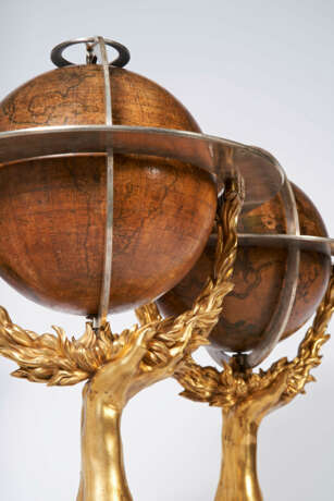 A PAIR OF LOUIS XV CELESTIAL AND TERRESTRIAL GLOBES - photo 2