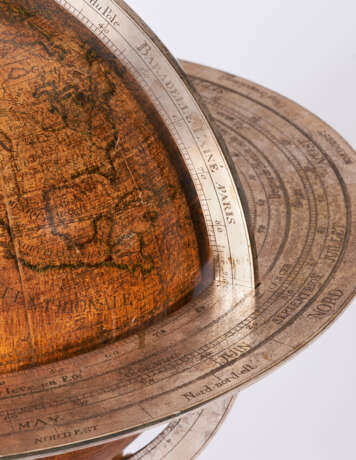 A PAIR OF LOUIS XV CELESTIAL AND TERRESTRIAL GLOBES - photo 3