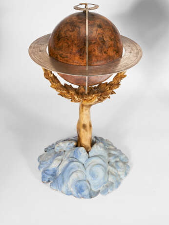 A PAIR OF LOUIS XV CELESTIAL AND TERRESTRIAL GLOBES - Foto 5