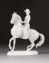 ALBIN DÖBRICH 1872 - 1945 SPANISCHE HOFREITSCHULE - PIROUETTE