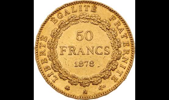 Troisième République 1871-1940 : 50 Francs or - Foto 2