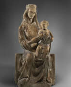 Тино ди Камаино. A MARBLE GROUP OF THE VIRGIN AND CHILD