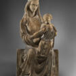 A MARBLE GROUP OF THE VIRGIN AND CHILD - Archives des enchères