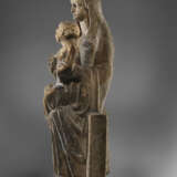 A MARBLE GROUP OF THE VIRGIN AND CHILD - photo 3