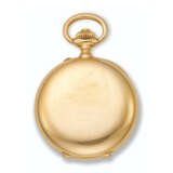 HENRY CAPT, YELLOW GOLD PERPETUAL CALENDAR AND MOON PHASES HUNTER-CASE POCKET WATCH - photo 2