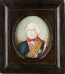 PORTRÄT-MINIATUR DES LANDGRAFEN WILHELM XI. VON HESSEN-KASSEL (1743-1821)