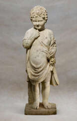 A ROMAN MARBLE FIGURE OF A YOUTH
